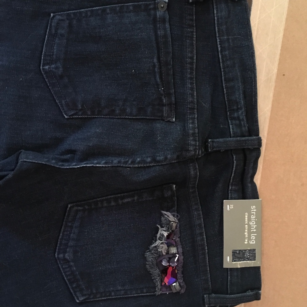 7forallMankind jeans with jewel embellishmeant